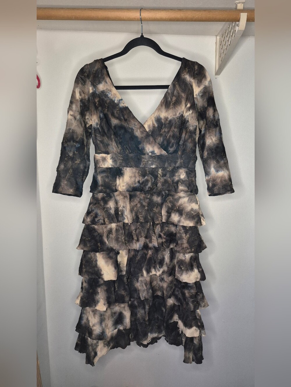 Frank Lyman Design Whimsical Tie Dye Dress